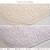 表・裏・中綿もすべて天然素材『綿100％』で吸湿性抜群！西川  東京西川[西川産業]　水洗い敷きパッド イブル スリーピュアLP3637S_0304
