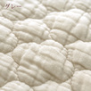 ふわふわの柔らかさ 2重ガーゼでやさしい肌ざわりの敷きパッド  中綿もしっかり『綿100％』ロマンス小杉　ワンウォッシュガーゼ敷きパッド イブル 361Jr_0304